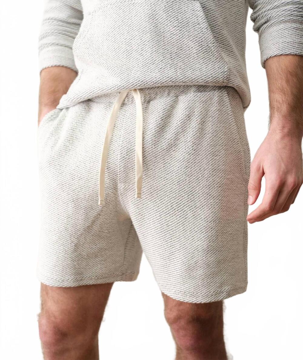NEW MARINE LAYER portola beach short in white/ navy